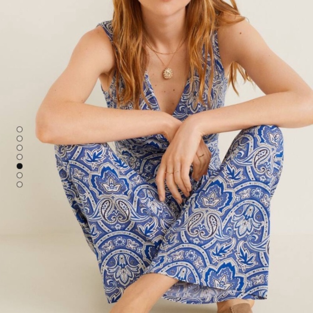 Mango printed jumpsuit